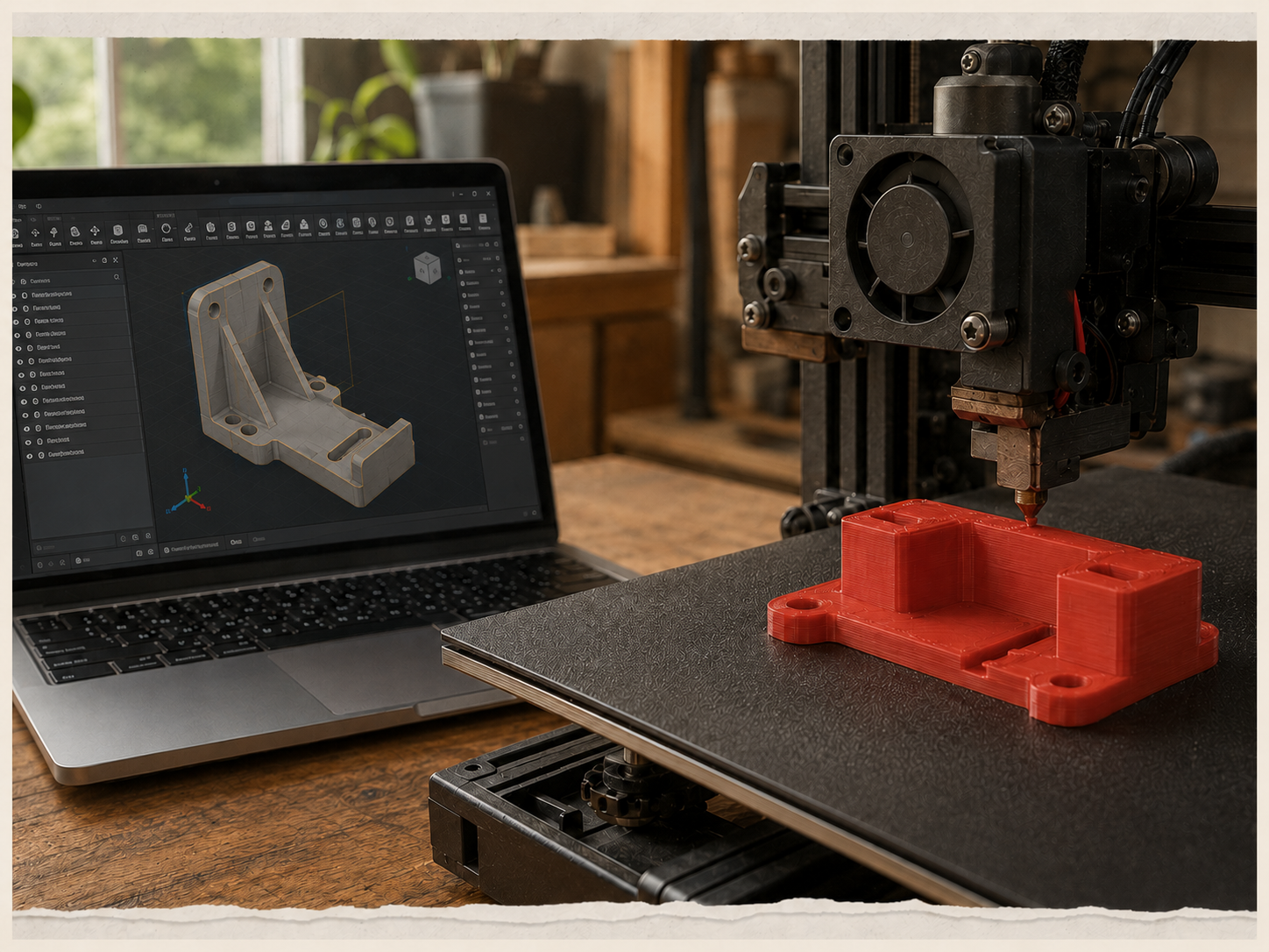 Conception et impression 3D dans un atelier créatif
